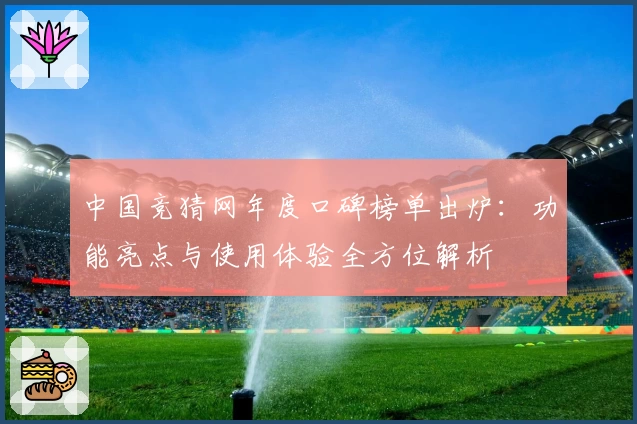 中国竞猜网年度口碑榜单出炉:功能亮点与使用体验全方位解析